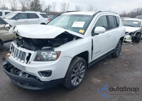 2016 Jeep Compass High Altitude Edition из США, поврежденный, VIN 1C4NJDEB3GD745574